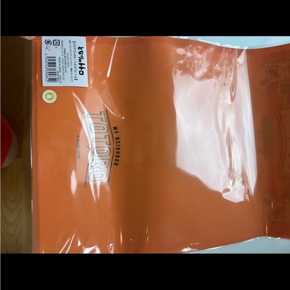 NWT my neighbor Totoro retro clear file studio ghibli - Picture 2 of 3